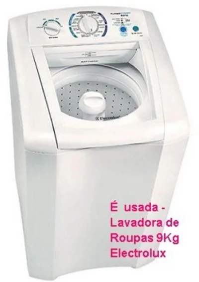 Lavadora de Roupas Electrolux 9kg Usada