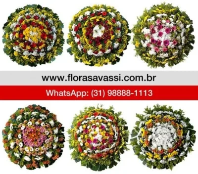 Floricultura entrega coroa de flores Betim MG