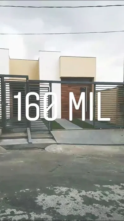 Casa Nova 160mil Avista