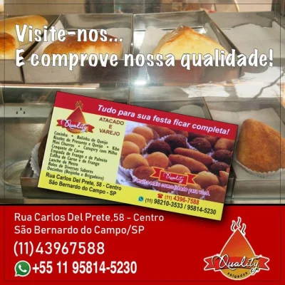 Salgados para Festa