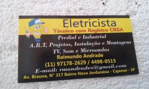 Elétricista Predial e Industrial