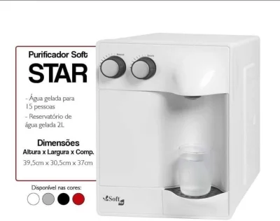 Purificador de água Soft Fit