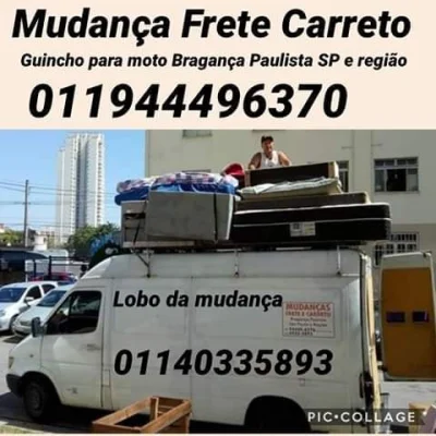 Mudanças Frete Carreto Guincho para Moto