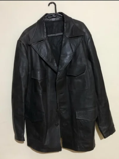 Blazer em Couro Legítimo Tam.gg