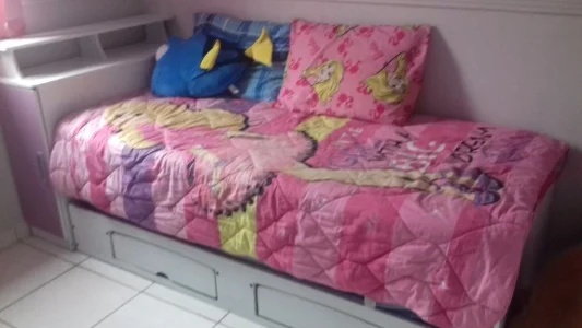 Bicama com Baú Lilas