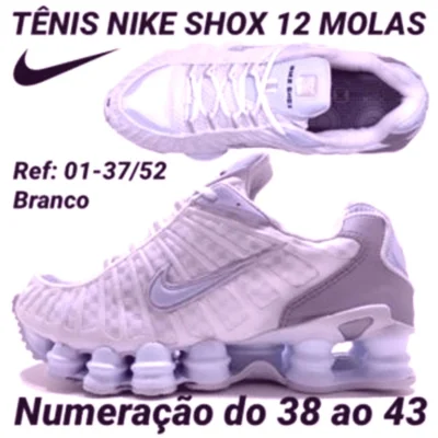 Tênis Nike Shox 12 Molas