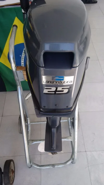 Motor de Popa 25 Hp 2 Tp Ano 2016 ã3tima Procedãªncia