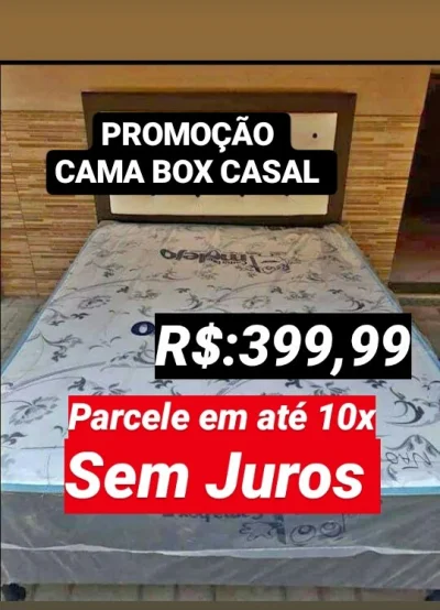 Cama Box Direto da Fábrica