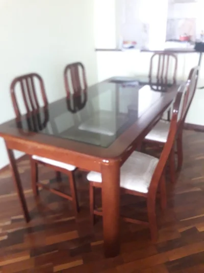 Mesa de Jantar com 6 Cadeiras