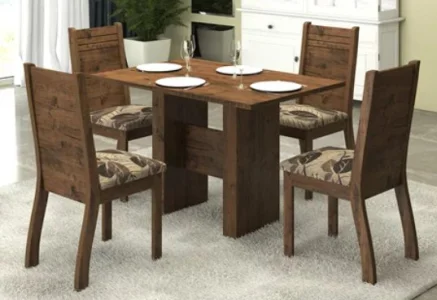 Mesa de Jantar com 4 Cadeiras