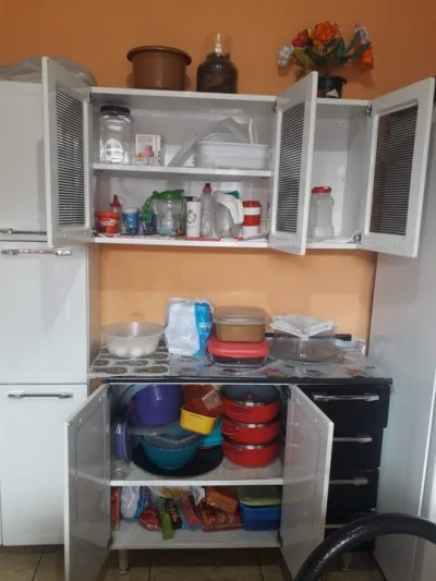 Conjunto de Armários com Balcão
