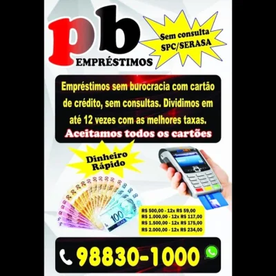 Dinheiro no Cartão de Crédito