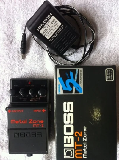 Pedal Boss Metal Zone Mt–2