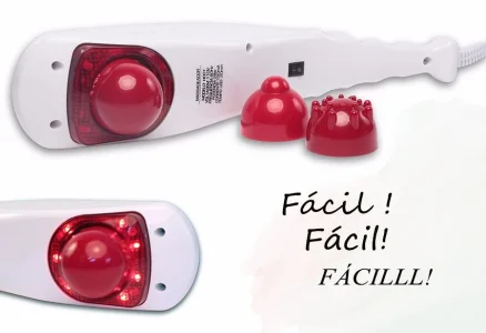 Massageador Manual Profissional com Infravermelho
