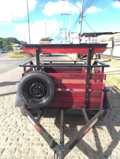 Carreta Fazendinha 2 Eixos - Frete Regiões Minas Gerais