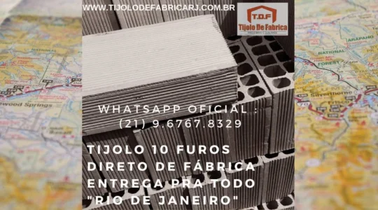 Tijolo Direto de Fábrica Whatsapp: (21) 9.6767.8329 Cantagalo - RJ