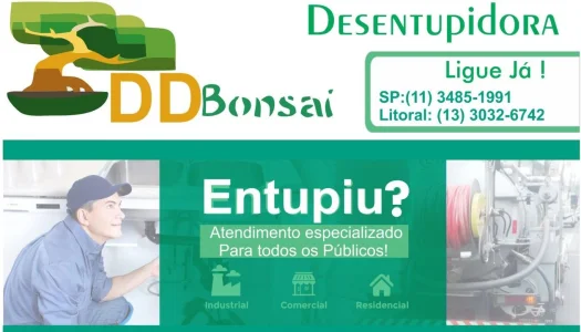 Ddbonsai Desentupidora e Dedetizadora