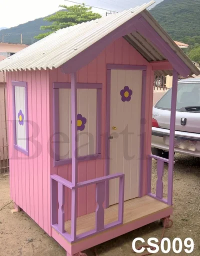 Casa Infantil Ideal para Aptos e Pequenos Espaços áreas Internas e Externas