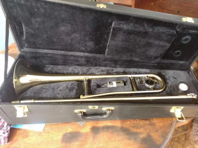 Trombone de Vara Eagle Tv600 Laqueado Sib