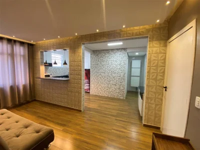 Apartamento com 40 m2 - Forte - Praia Grande SP