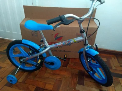 Bike Aro 16 Azul – Nova