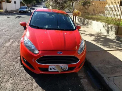 New Fiesta 1.5s Vermelho