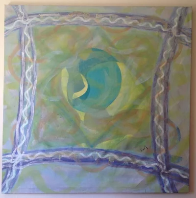 Quadro Grande. Pintura em Acrílico sobre Tela. Surrender