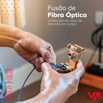 Fusão de Fibra óptica