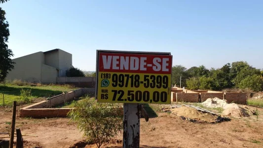 Vendo Lote com Construção no San Diego de Buritama