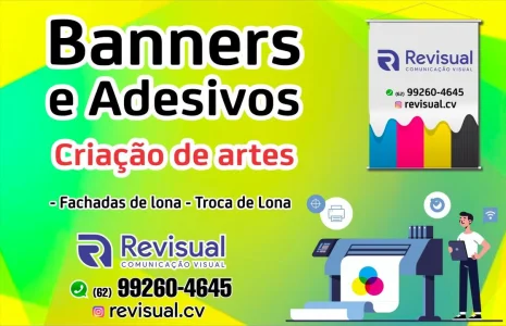 Banners Lonas e Adesivos
