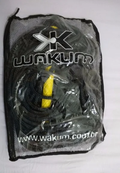 Corda Wakeboard Ski Tow in Wakum com Manete