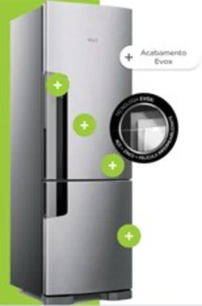 Geladeira Consul Frost Free 397 Litros com Freezer Embaixo