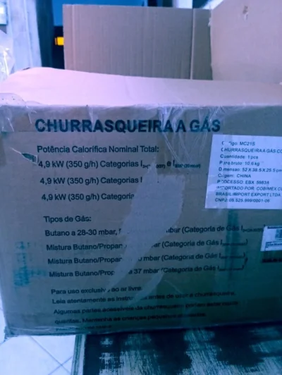 Churrasqueira Master Chef Nova