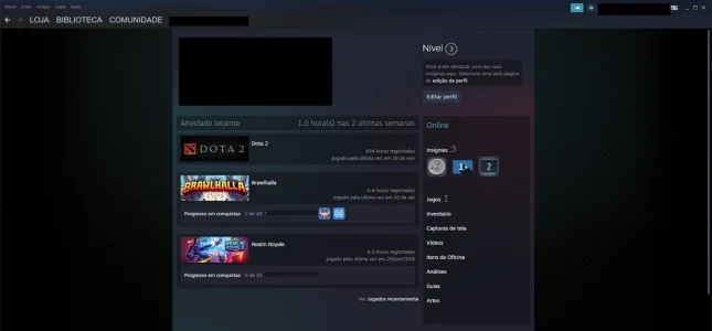 Conta Lenda 1, Dota 2