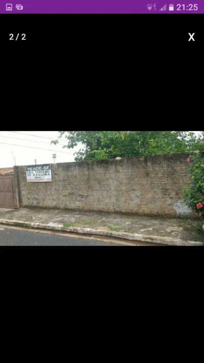 Vendo Terreno de Esquina com 303 Metro