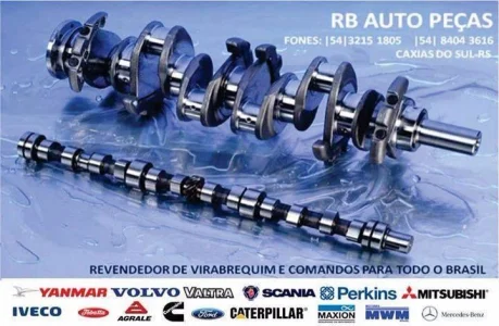 Virabrequim Caterpillar 3114 Fone