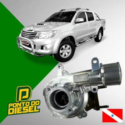 Turbina da Hilux 3.0 2006 Ate 2014 - Envio Imediato
