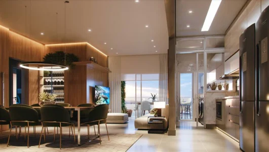 Apartamento com 127.2 m2 - Centro - Mongagua SP