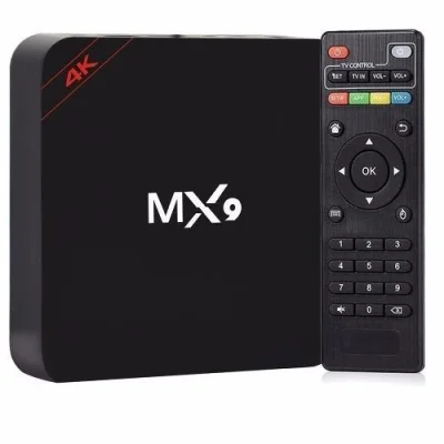 Tvbox Mx9 4k com Canais