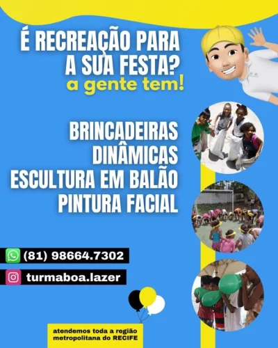Recreação para a Sua Festa