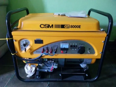 Gerador de Energia Portátil a Gásolina Csm 9 Kva Modelo: 8000e