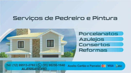 Faço Serviços de Pedreiro e Pinturas em Caraguatatuba