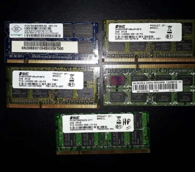 Lote Hds e Memórias Notebook
