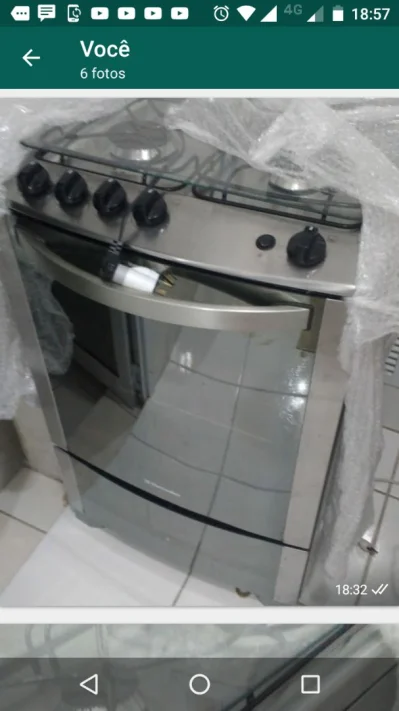 Fogão 4 Bocas