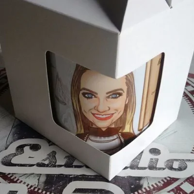Caneca Licenciada Artista Noelle Porto, Peças únicas e Exclusivas