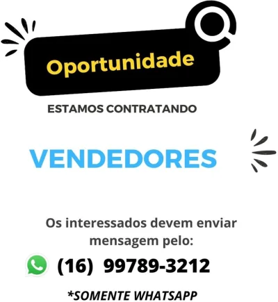 Vagas para Vendedores