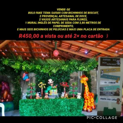 Enfeite para Festa Infantil Tema Safari