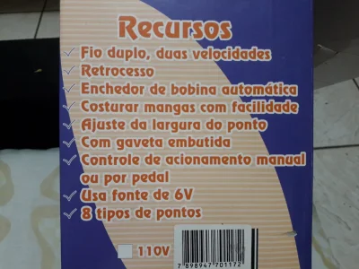 Máquina Doméstica Multiuso