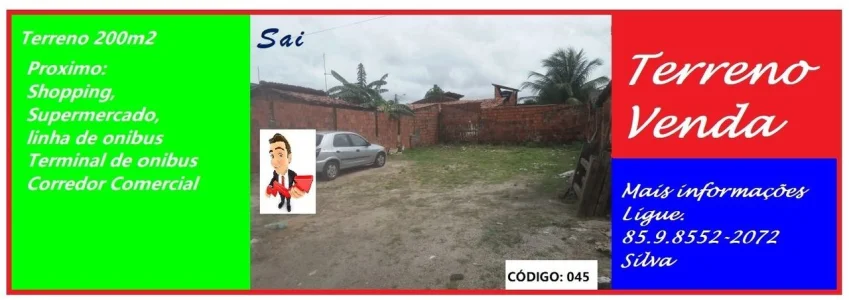 Lotes Comercias em Fortaleza/ce e na Sai
