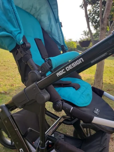 Carrinho de Bebê Travel System Abc Design Cobra com Bebê Conforto e Mo
